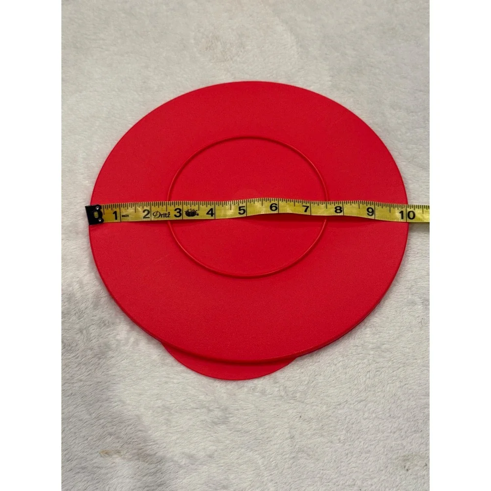 Tupperware Impressions Large‎ Bowl Replacement Seal Lid Red 3092E-2 10 Inch